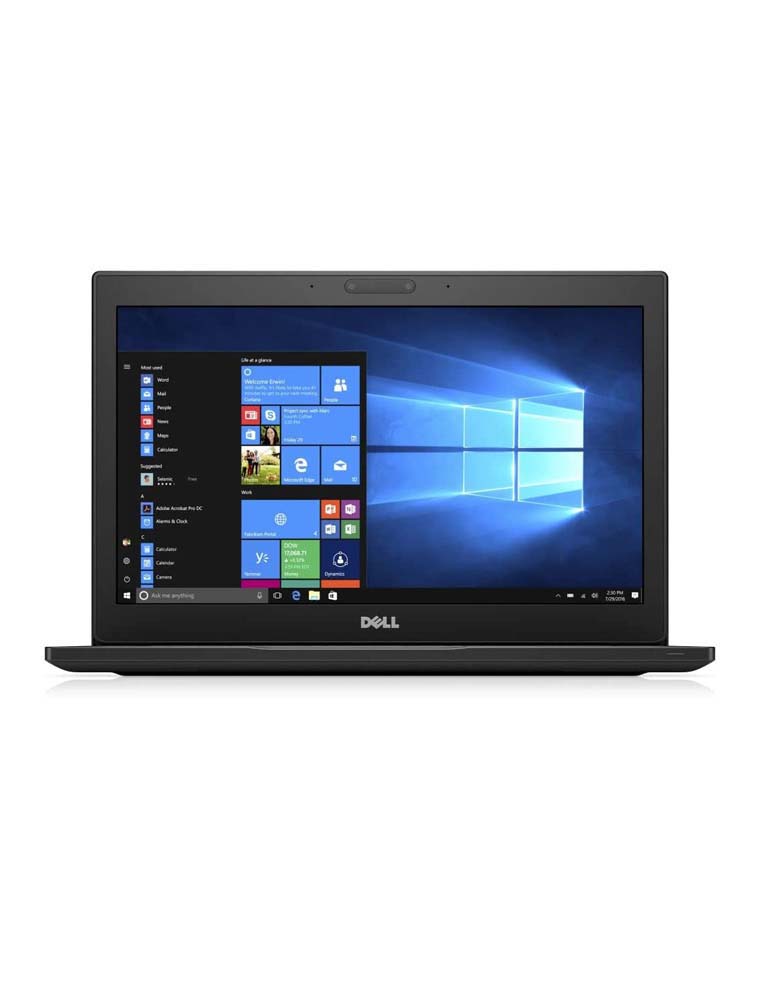Dell Latitude 7280 Intel Core i5 6th,2.60Ghz, 16GB RAM, 512 SSD, 12.5 Inches, Windows 10 , ENG KB, BLACK - Renewed